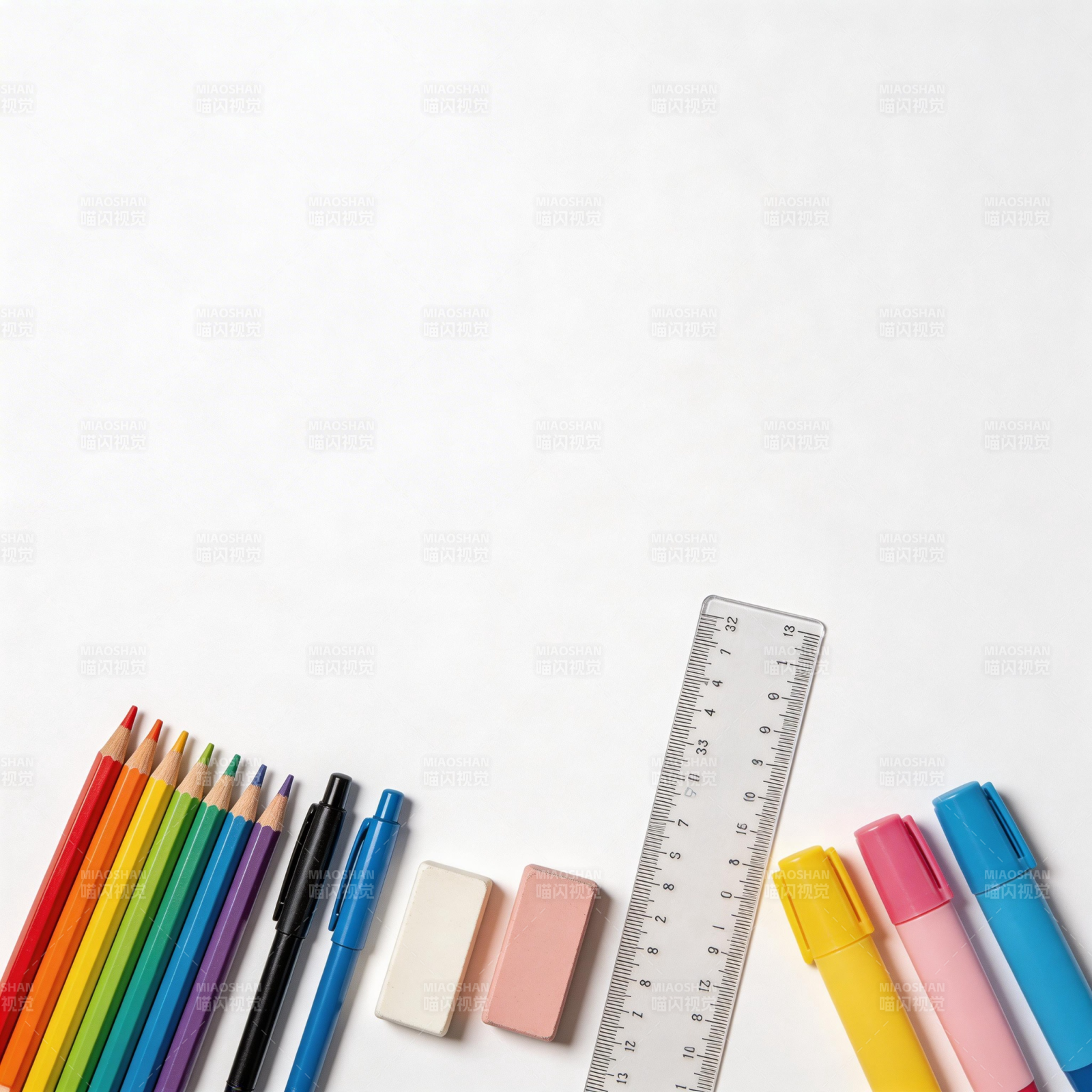 文具静物图图片