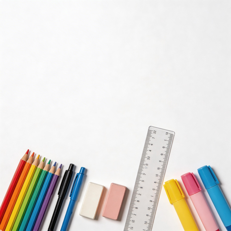 文具静物图图片