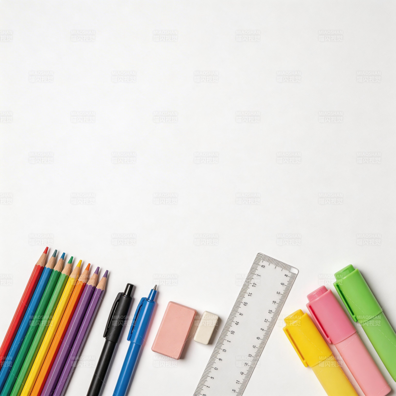文具静物图图片