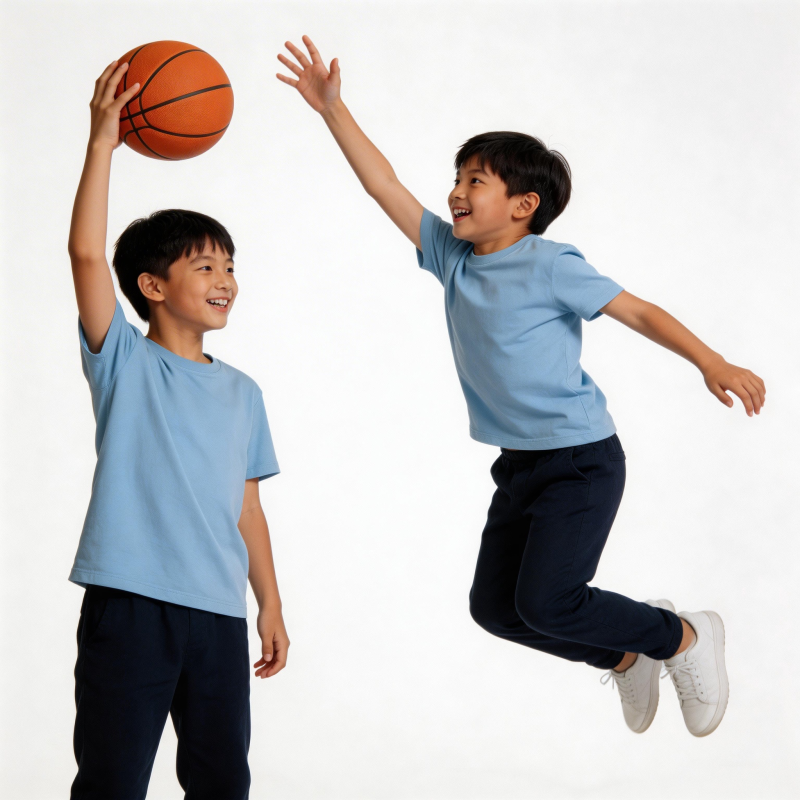 少年篮球对决图片