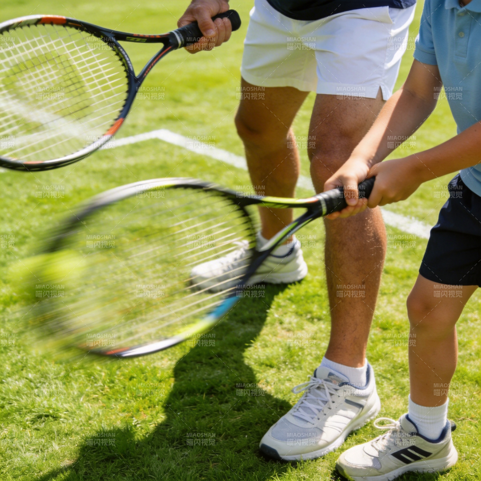 网球教学瞬间图片