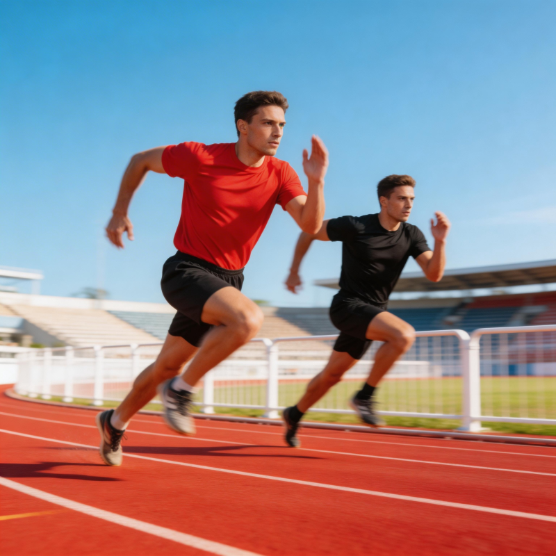 赛道冲刺对决图片