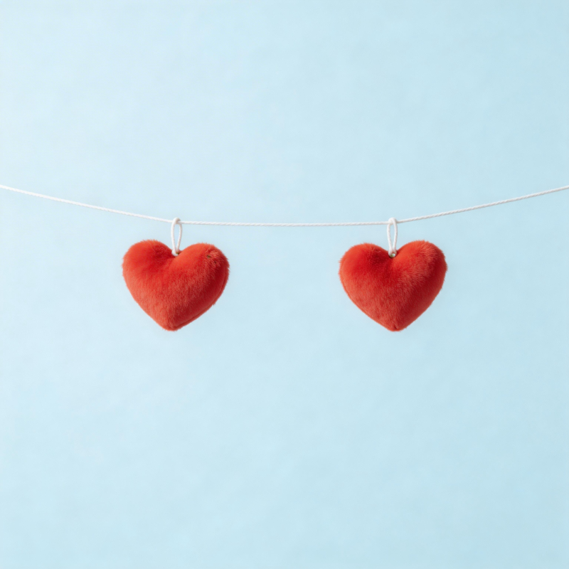 心形挂饰 浪漫满屋图片