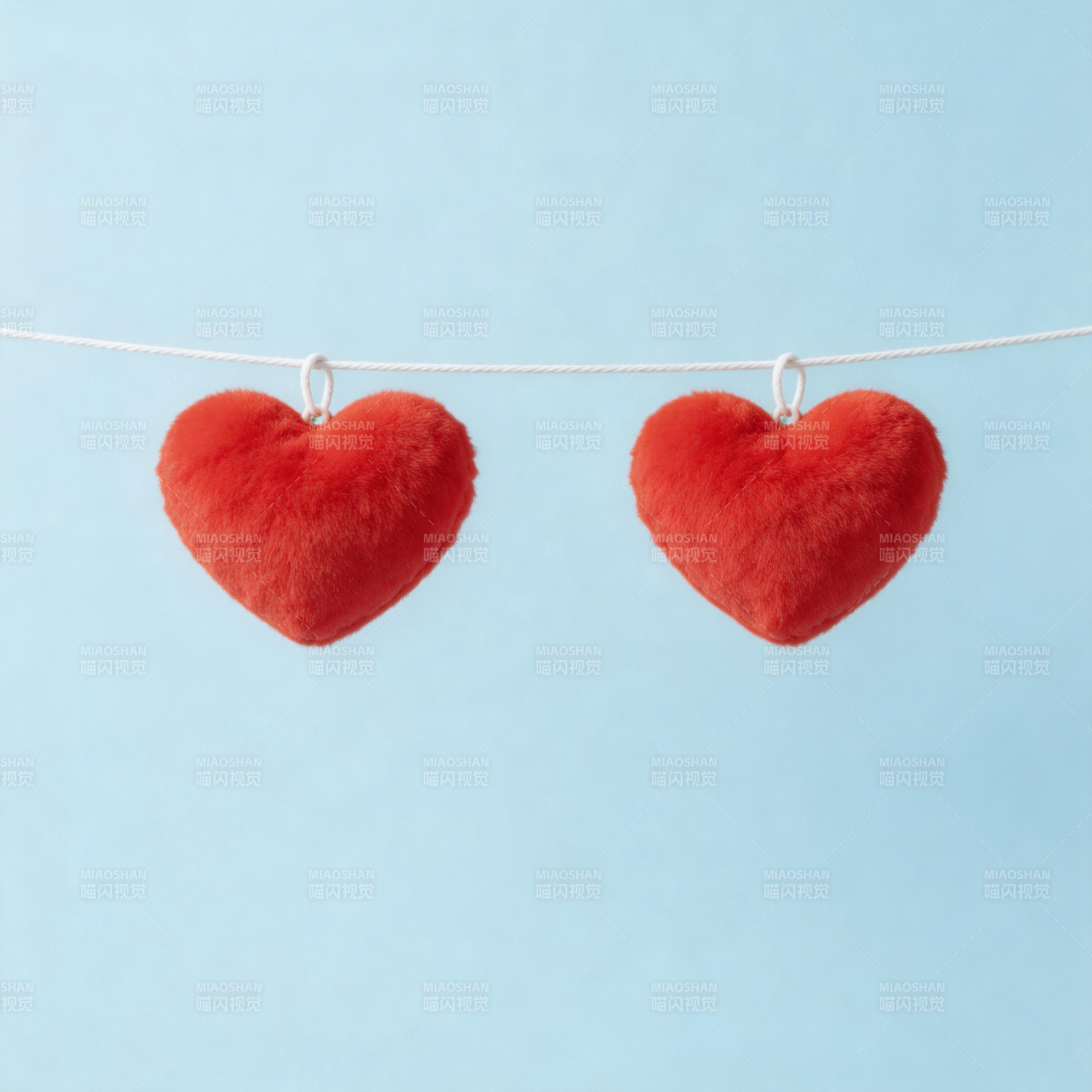 爱心挂饰 浪漫满屋图片