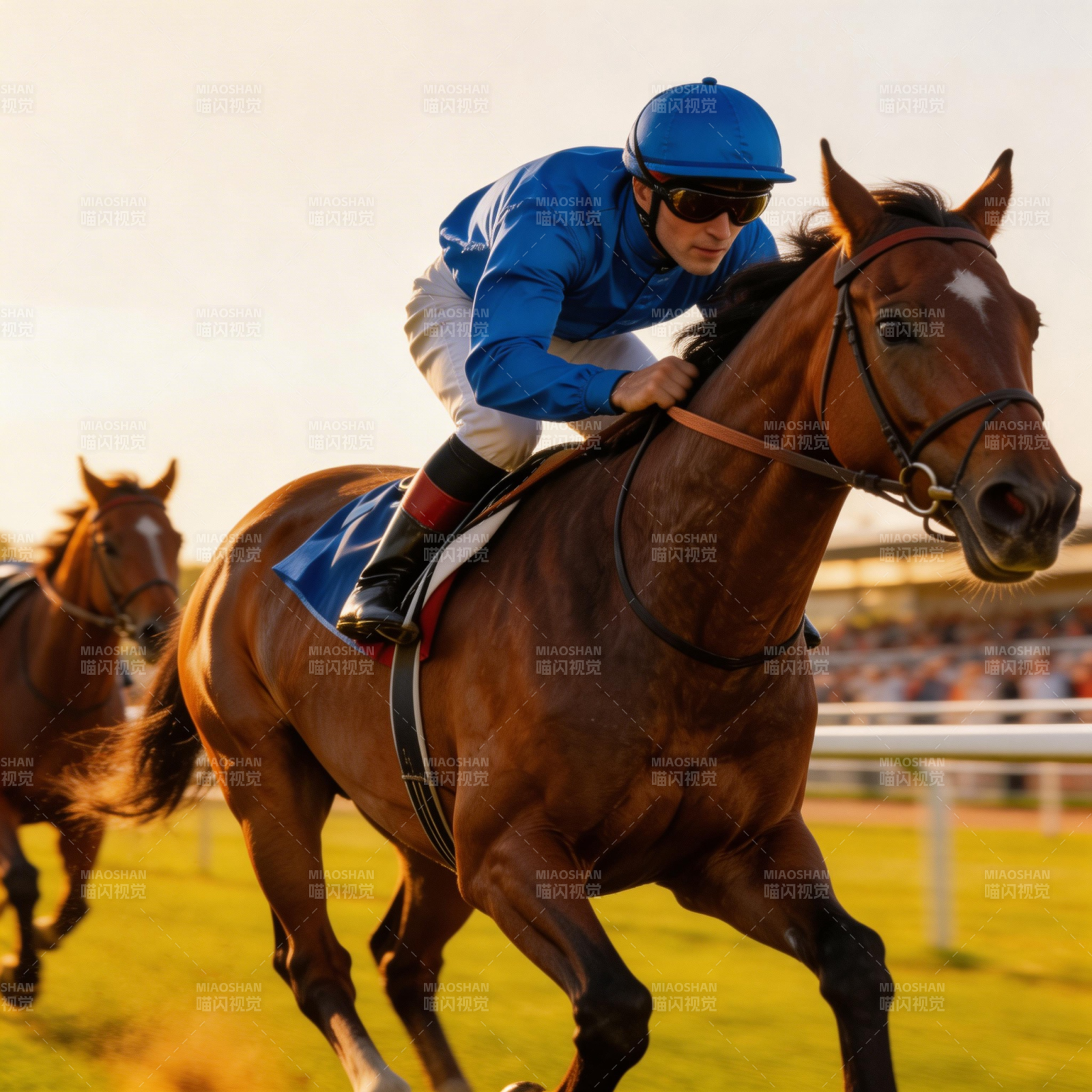 赛马飞驰瞬间图片