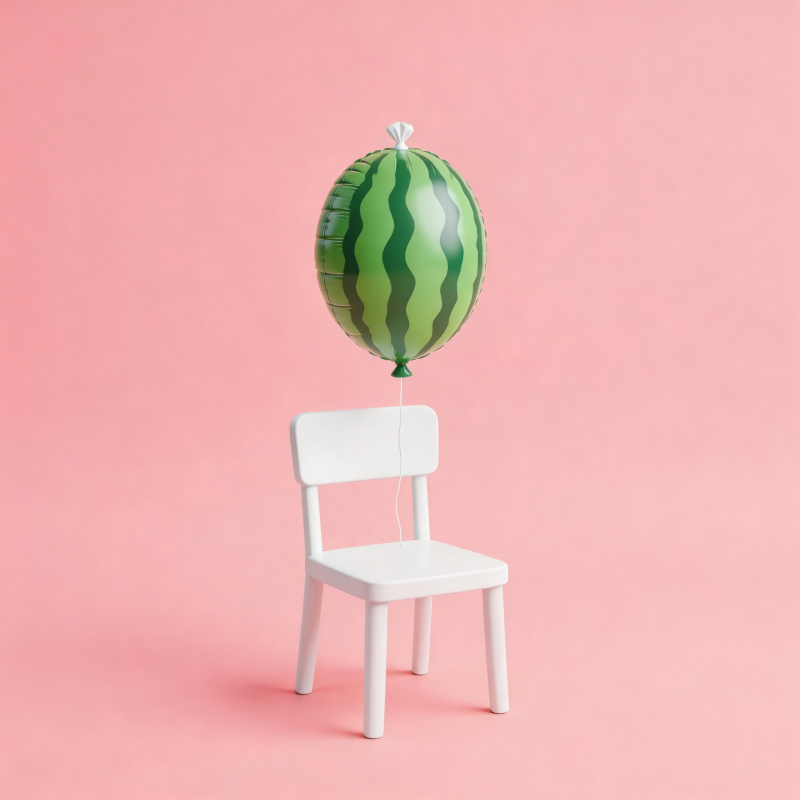 西瓜气球椅图片