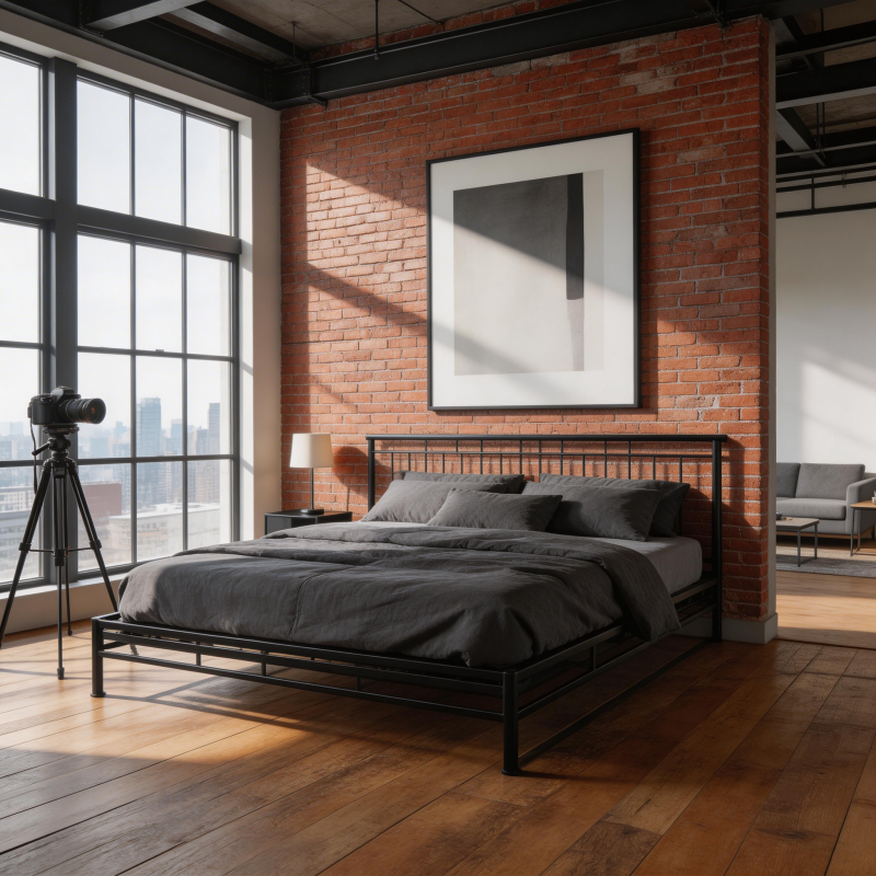 工业风卧室设计图片