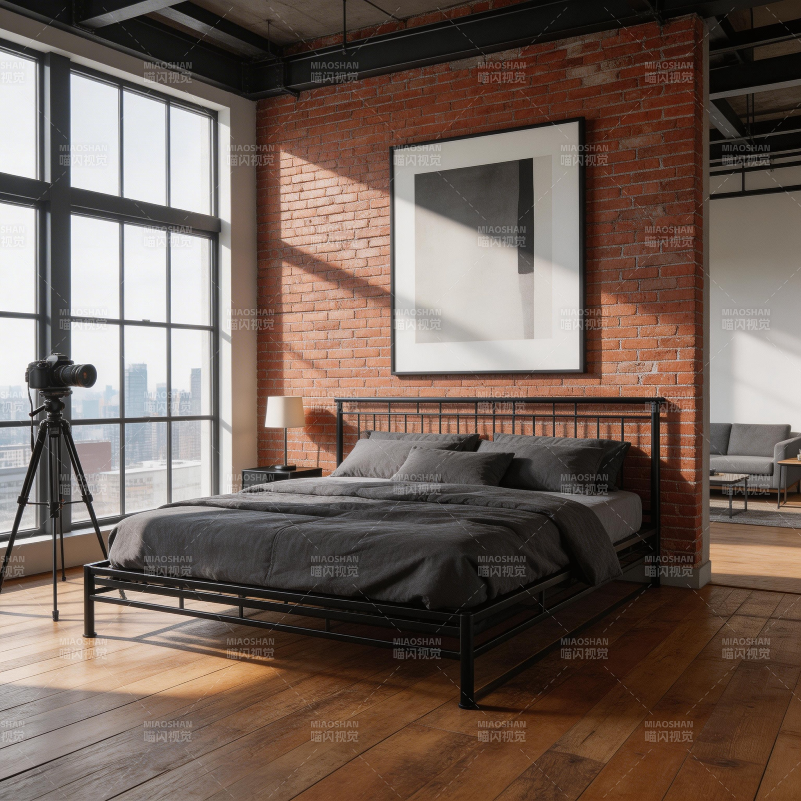 工业风卧室设计图片