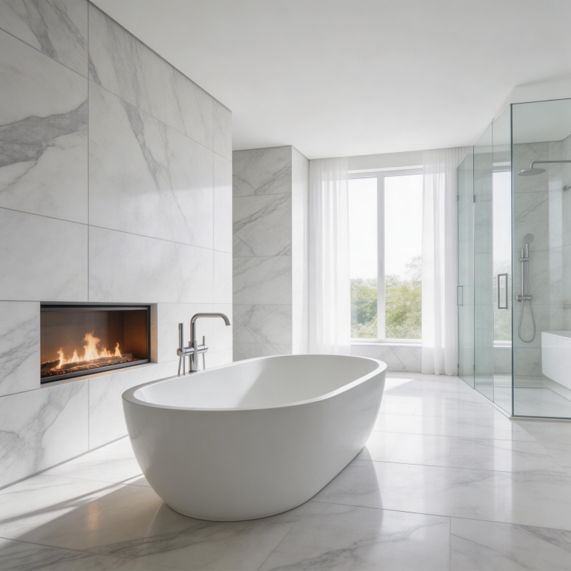 现代简约浴室图片