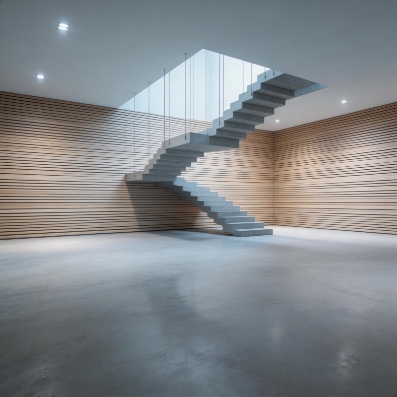 现代楼梯艺术空间图片