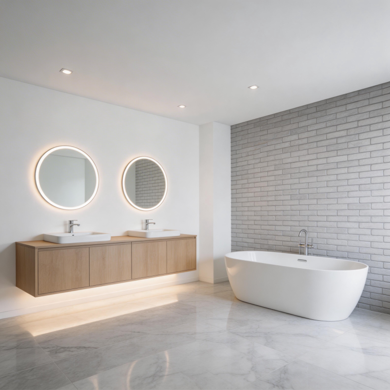 现代简约浴室设计图片