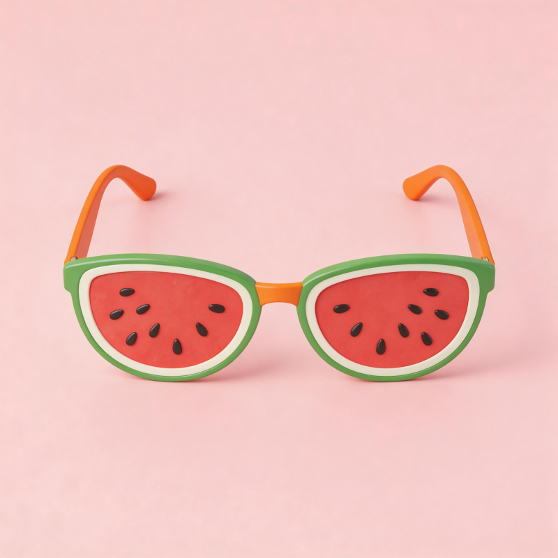 西瓜造型太阳镜图片