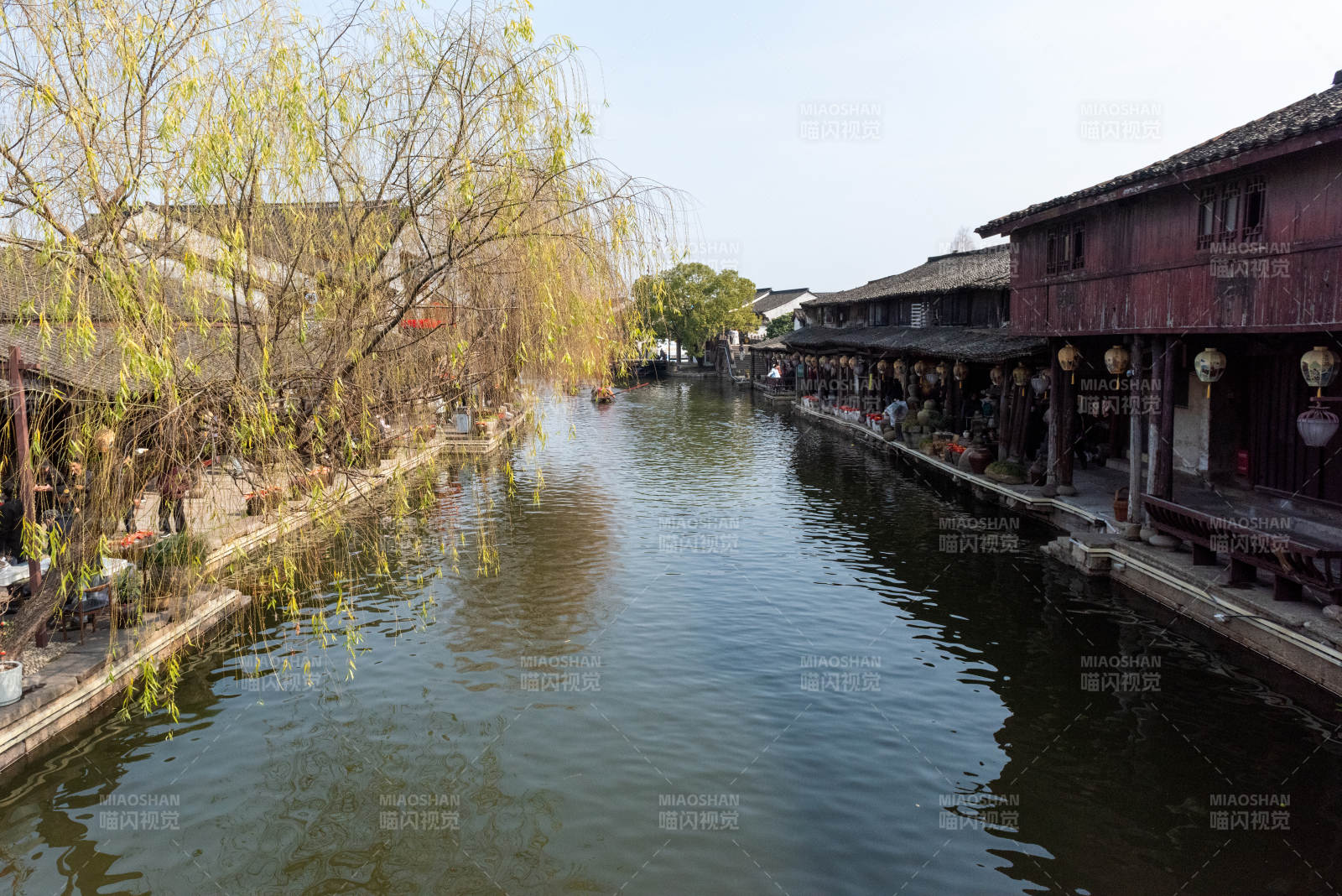 水乡古镇风光图片