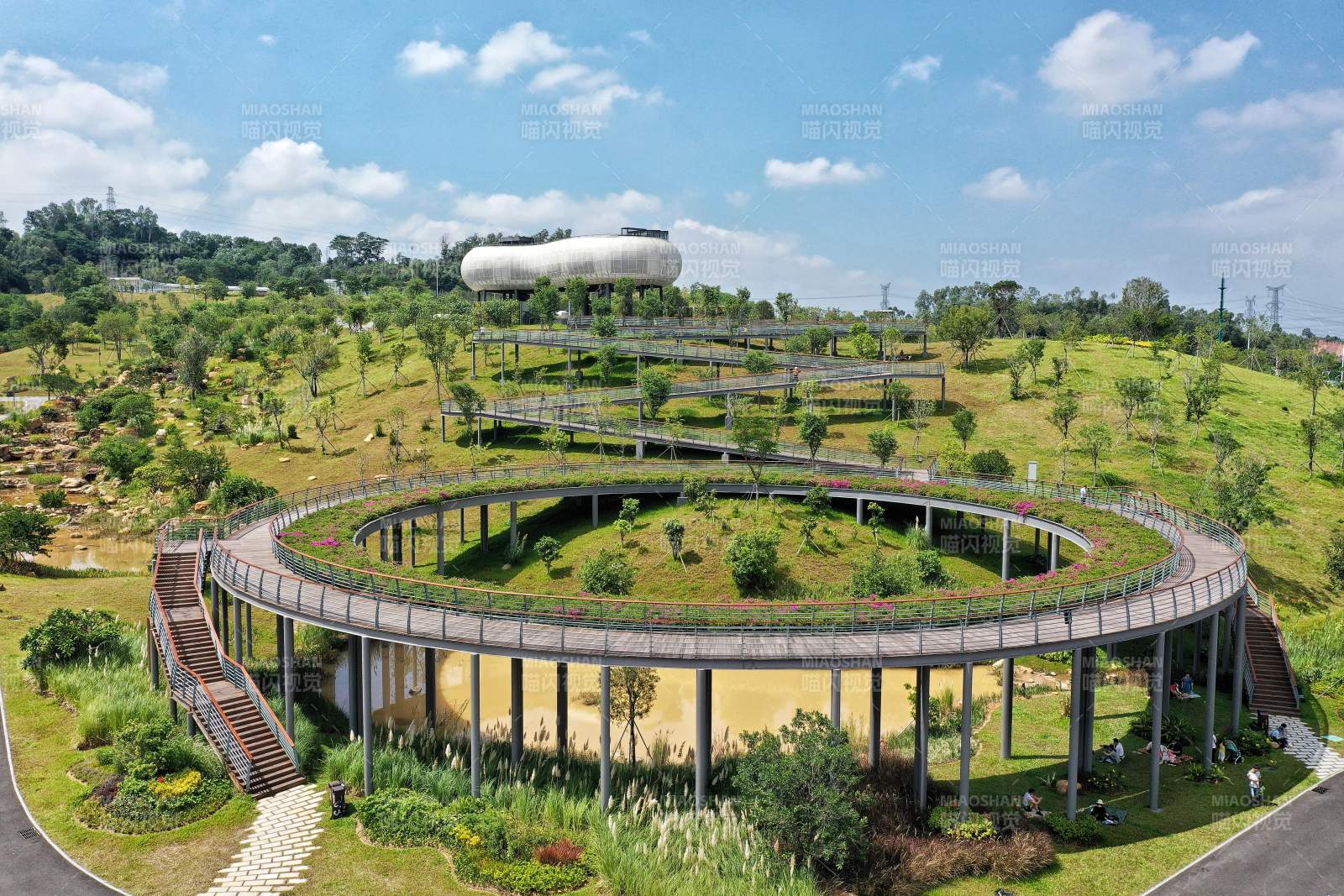 空中花园步道图片