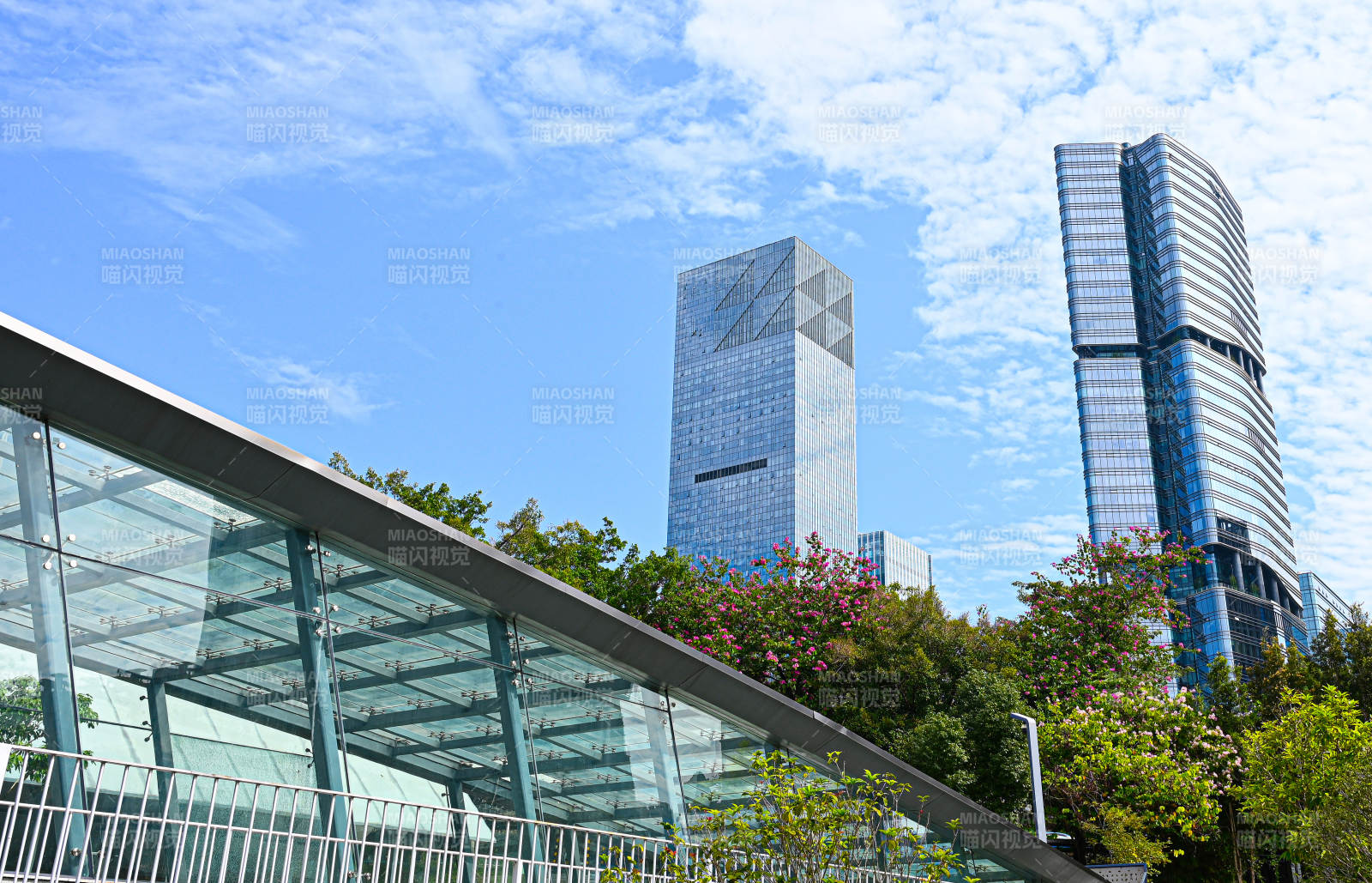 现代都市建筑群图片