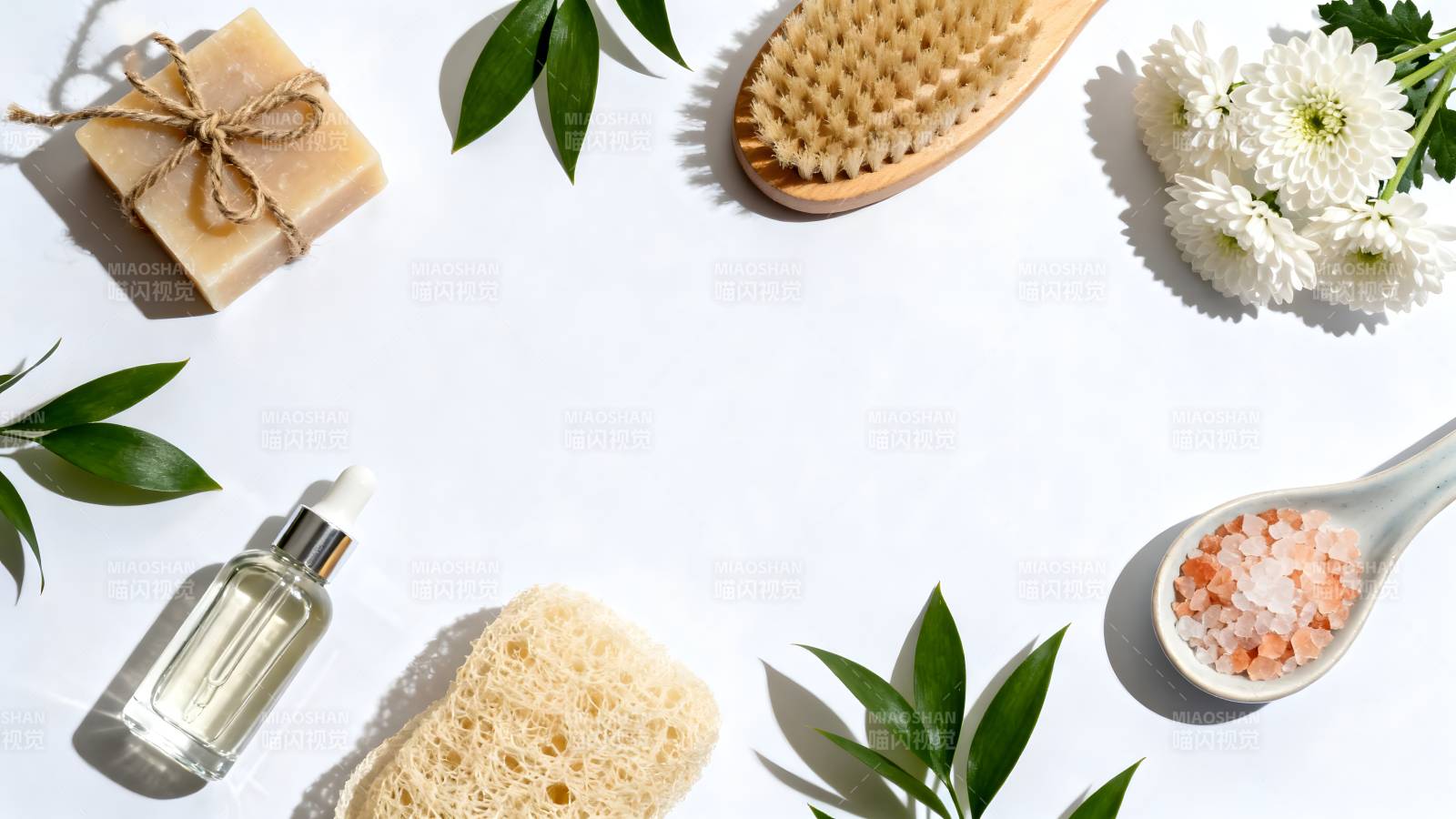 天然护肤套装图片