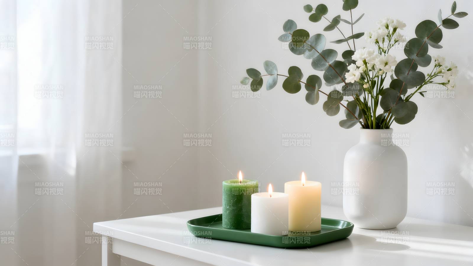 静谧家居一角图片