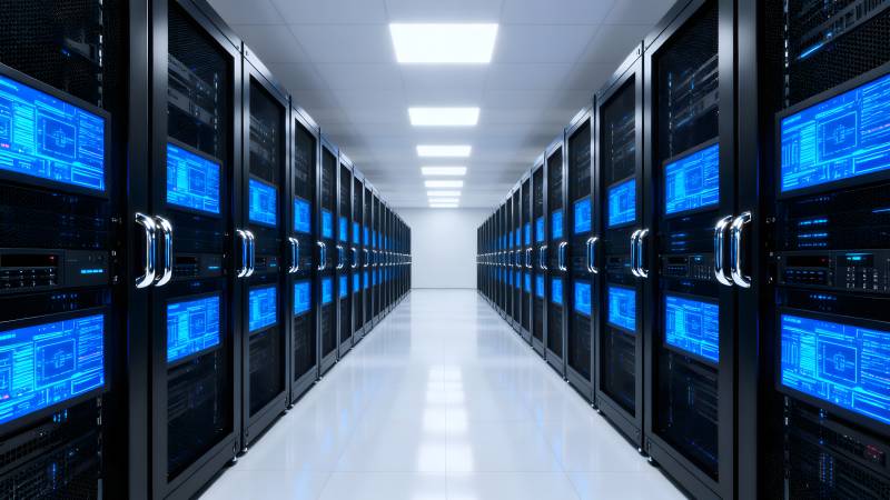 数据中心机房图片