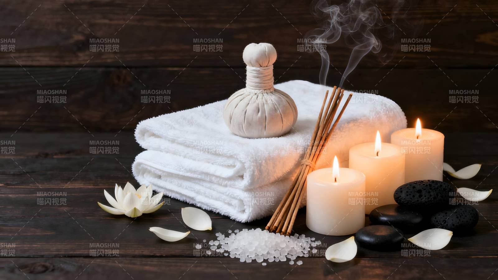 香薰疗愈静谧时光图片