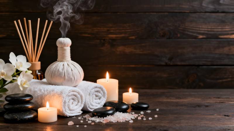 香薰静谧时光图片