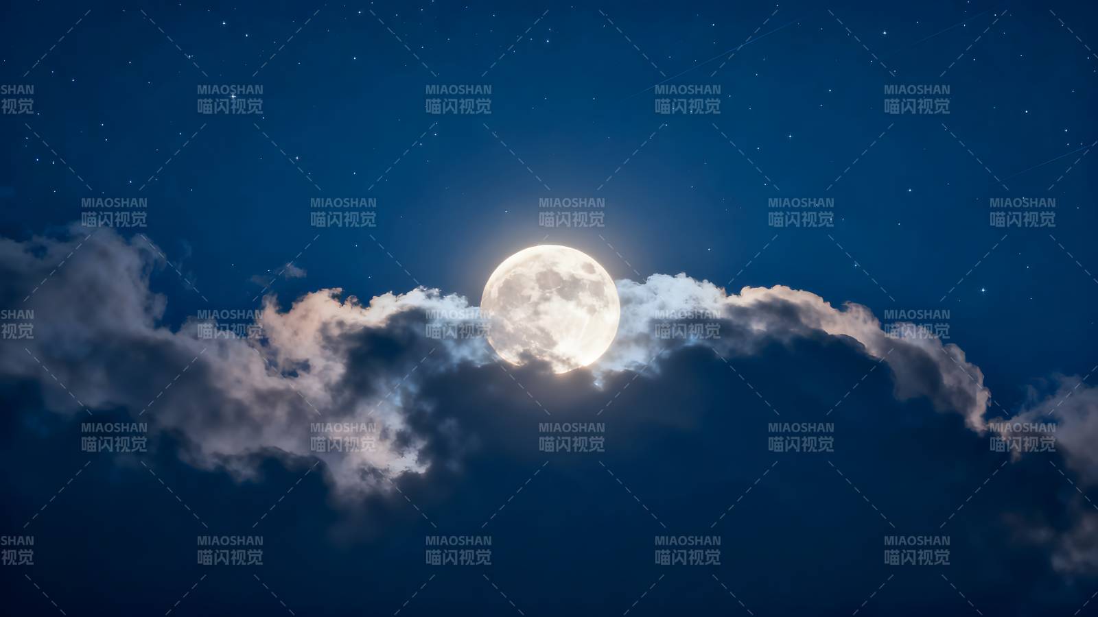 明月穿云夜图片