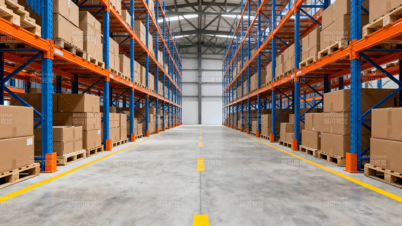 现代化仓储中心图片