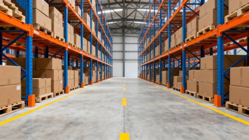 现代化仓储中心图片