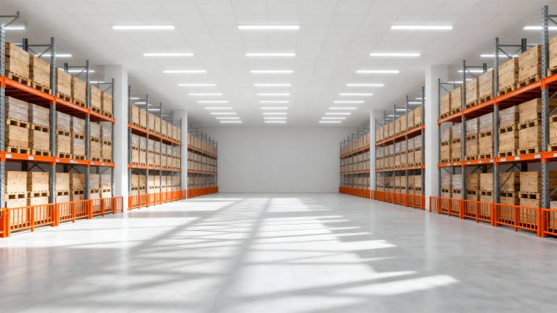 现代化仓储空间图片