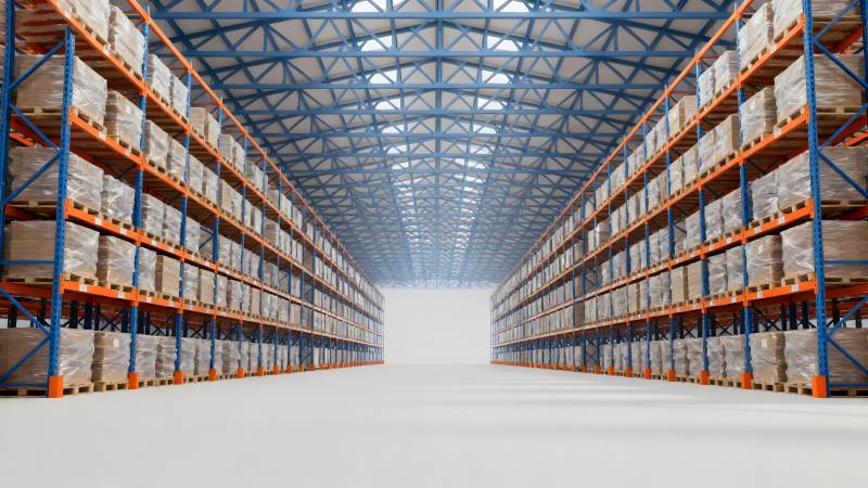 现代化仓储空间图片