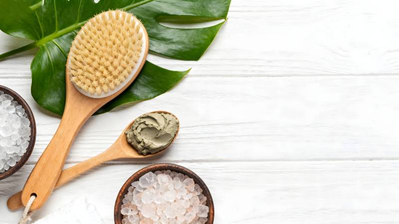 天然护肤套装图片