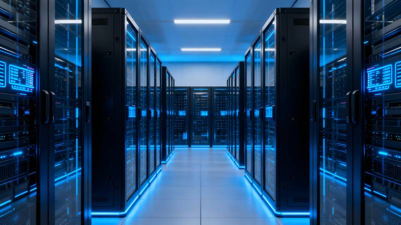 数据中心机房图片