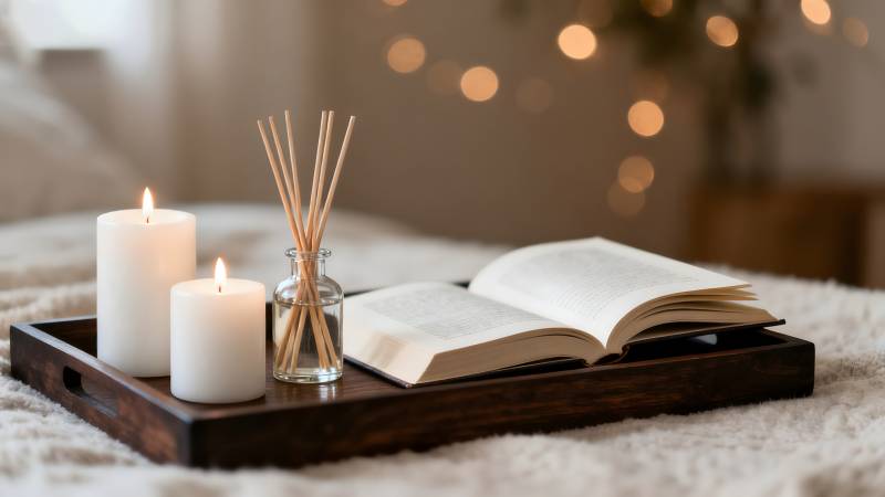 静谧阅读时光图片