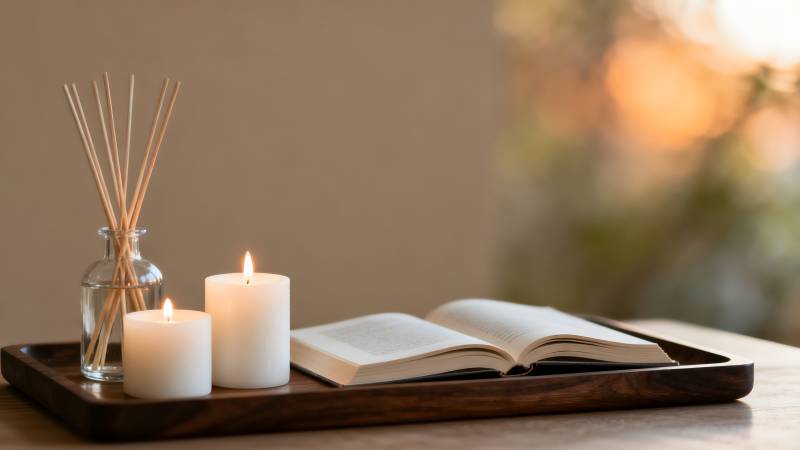 静谧阅读时光图片