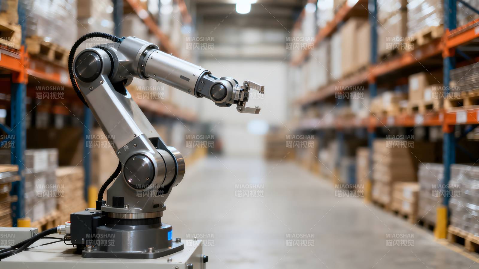 智能仓储机械臂图片