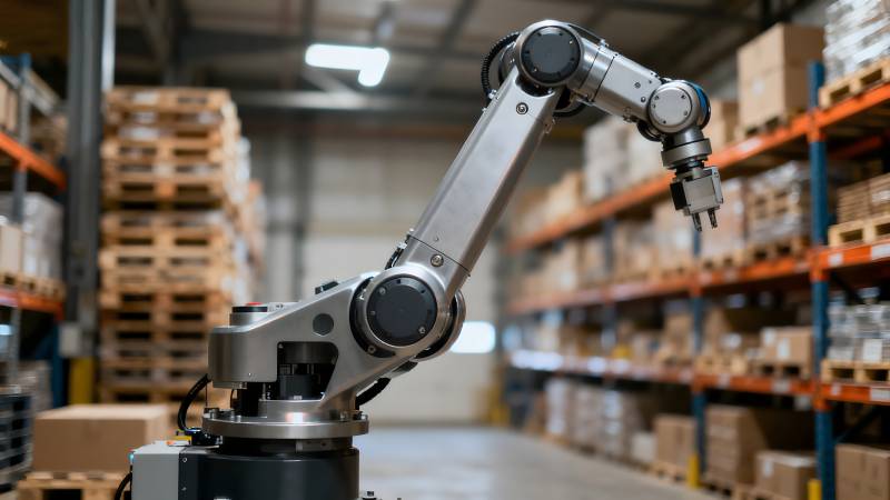 智能仓储机器人图片