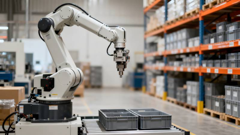 智能仓储机器人图片