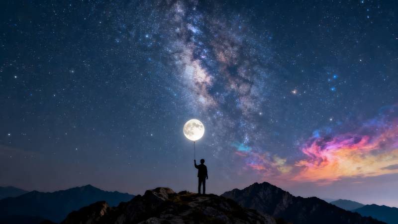 星河之下 执月之人图片