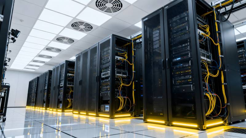 数据中心机房图片