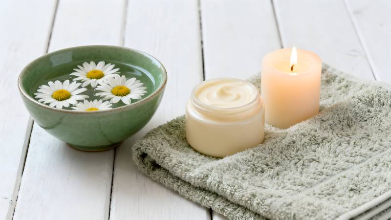 香薰护理静谧时光图片