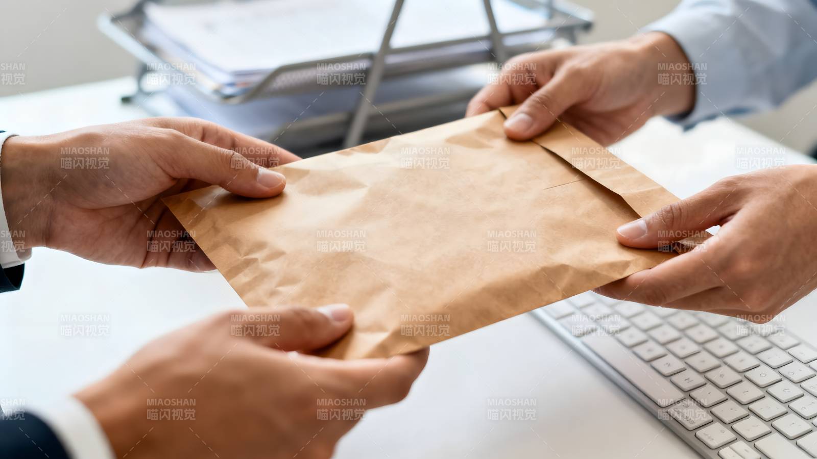 交接文件信封图片