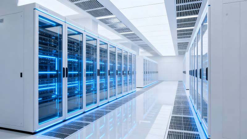 数据中心机房图片