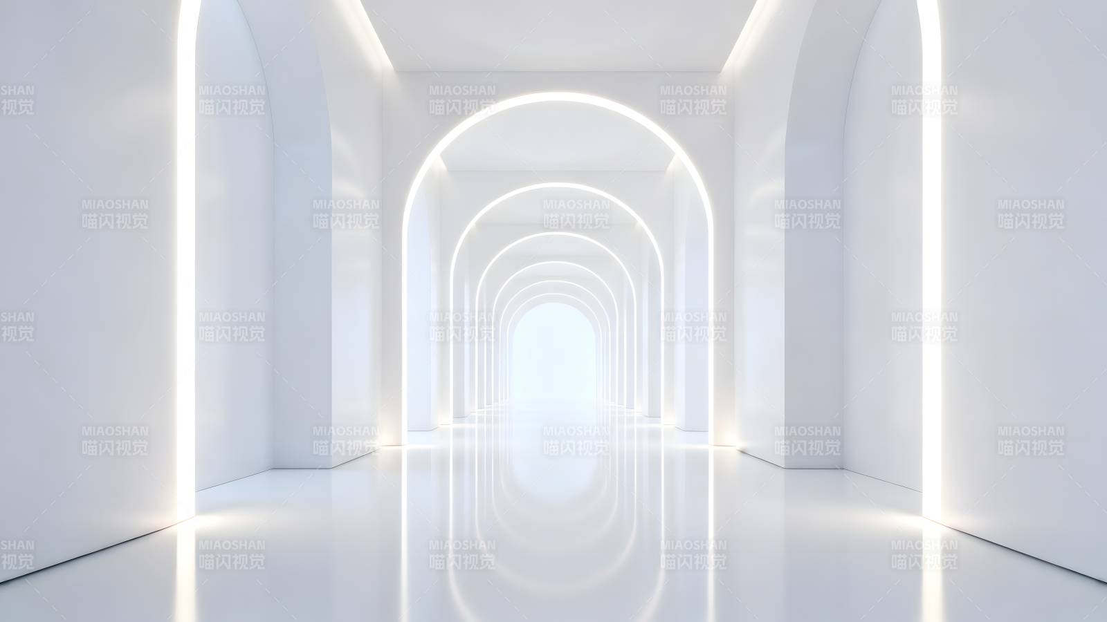 未来之光隧道图片