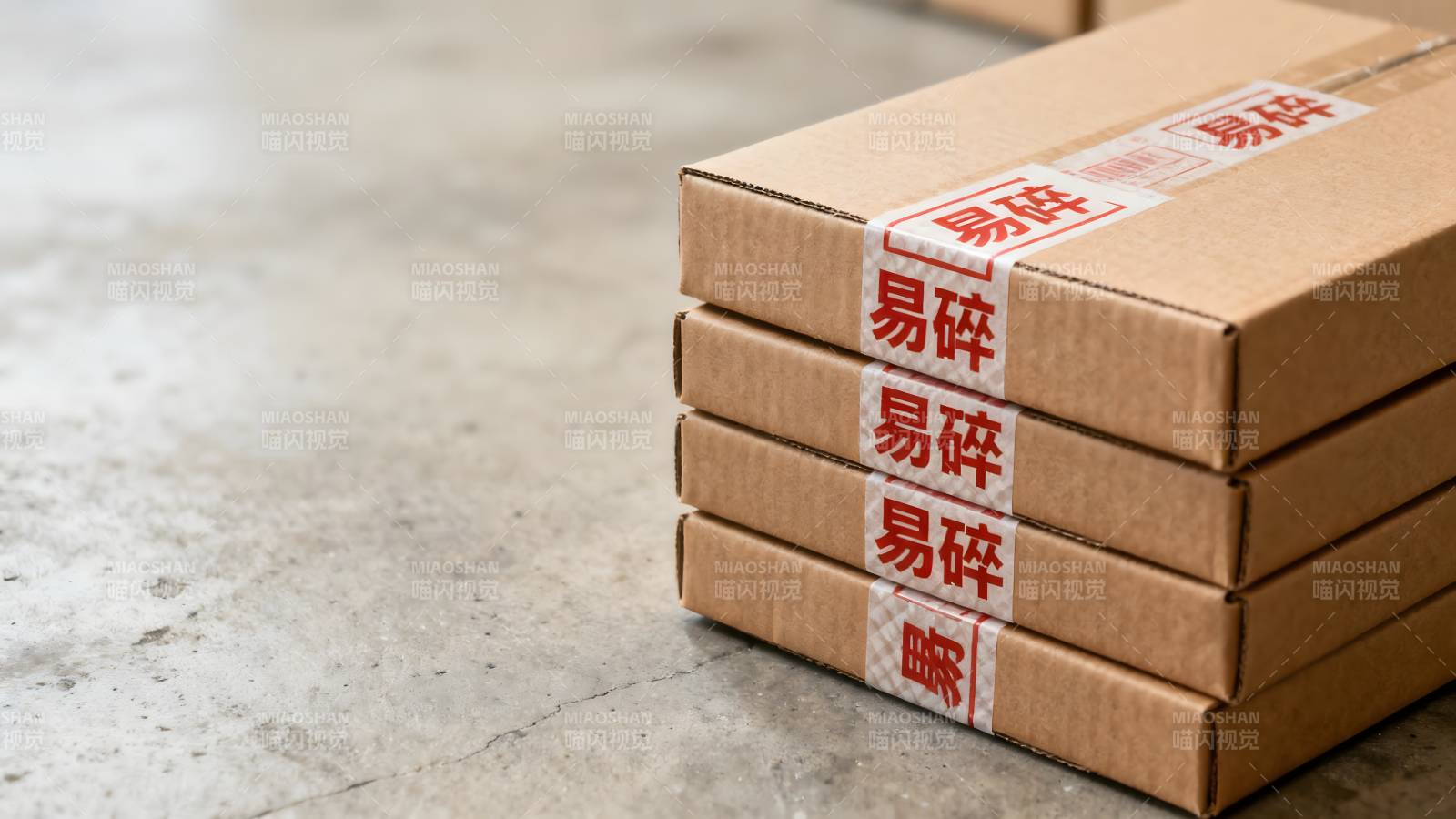 易碎品包装箱图片