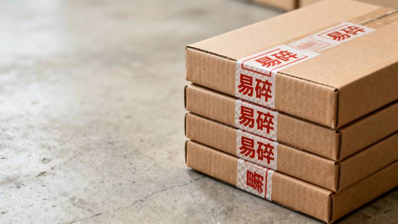 易碎品包装箱图片