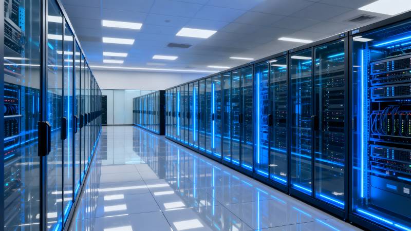 数据中心机房图片