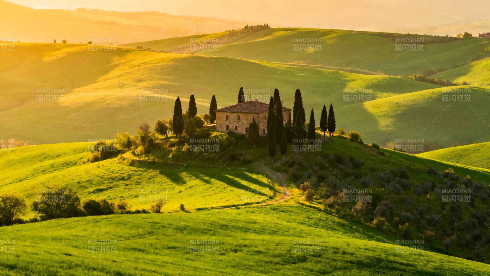 托斯卡纳田园风光图片