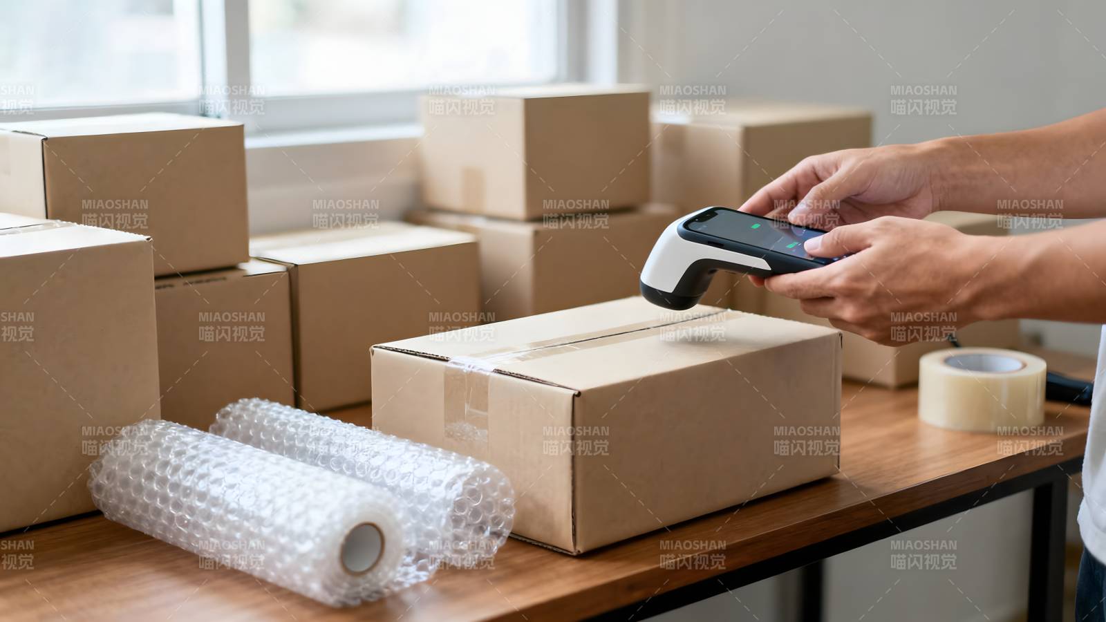 扫码打包发货图片