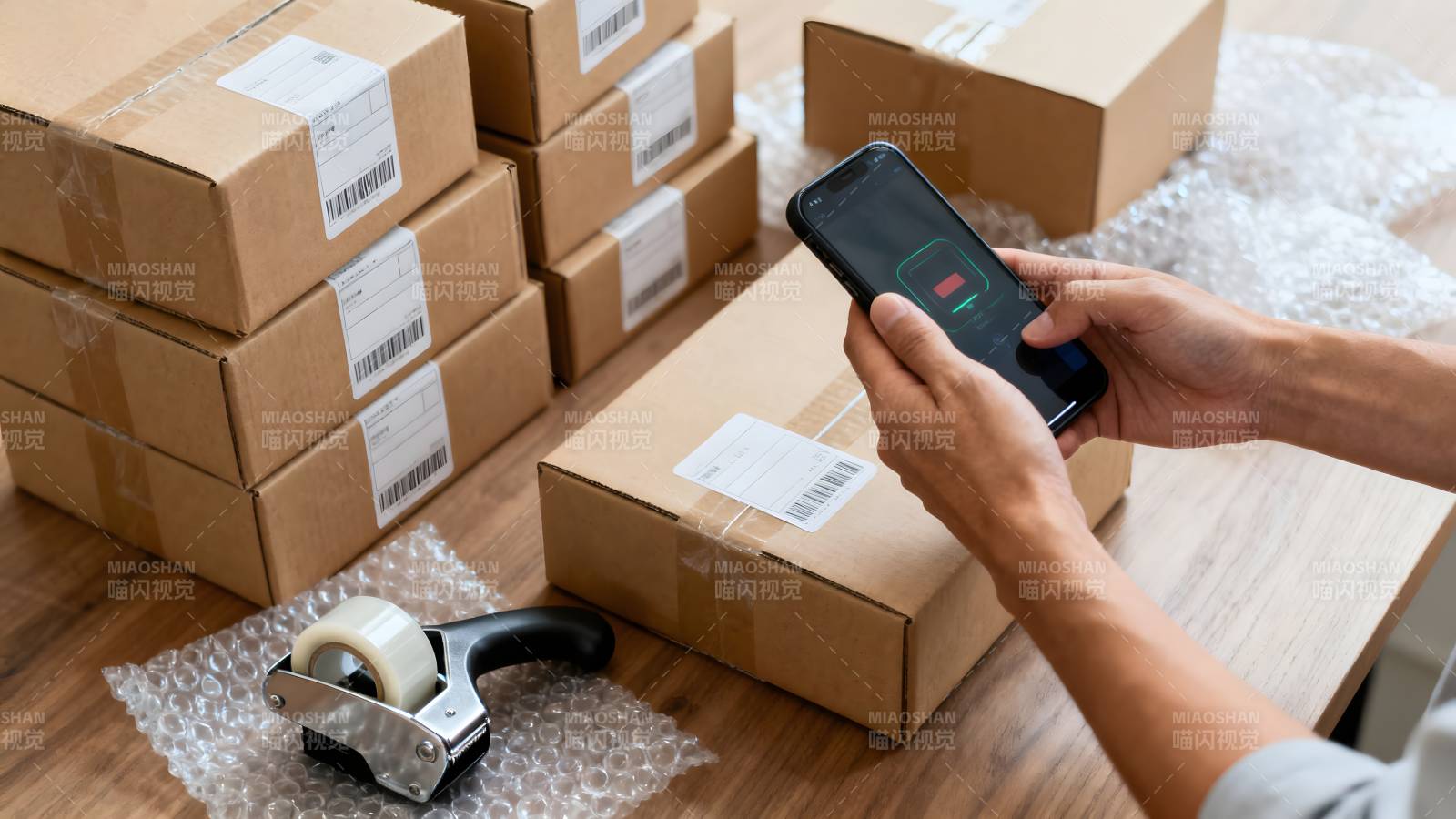 扫码发货中图片