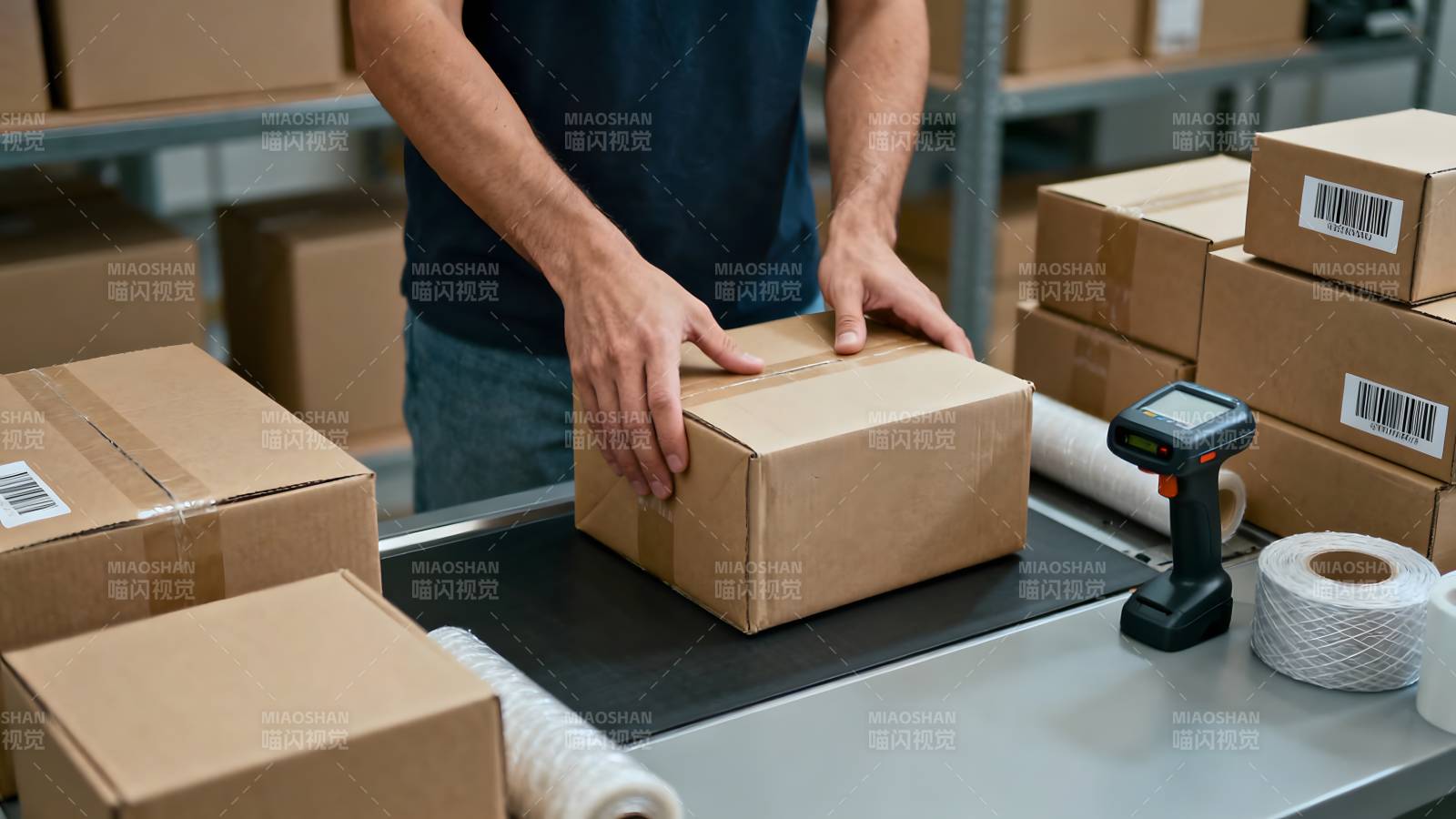 仓库打包场景图片