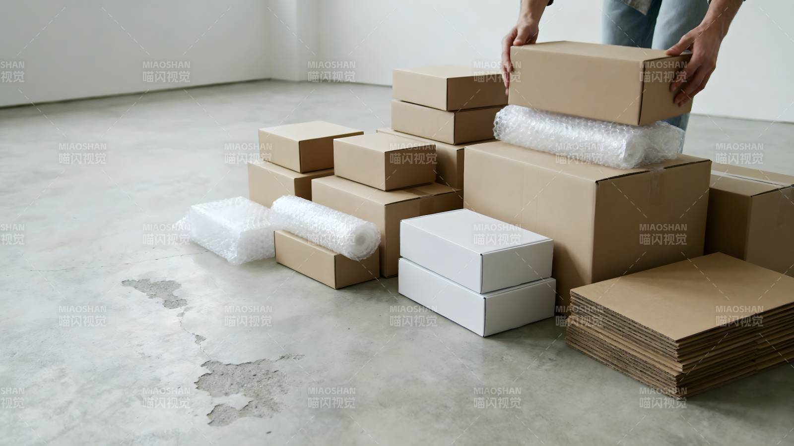 搬家打包准备中图片